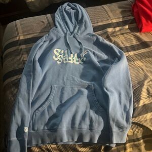Silux (unreleased clothing brand sample) embroidered hoodie